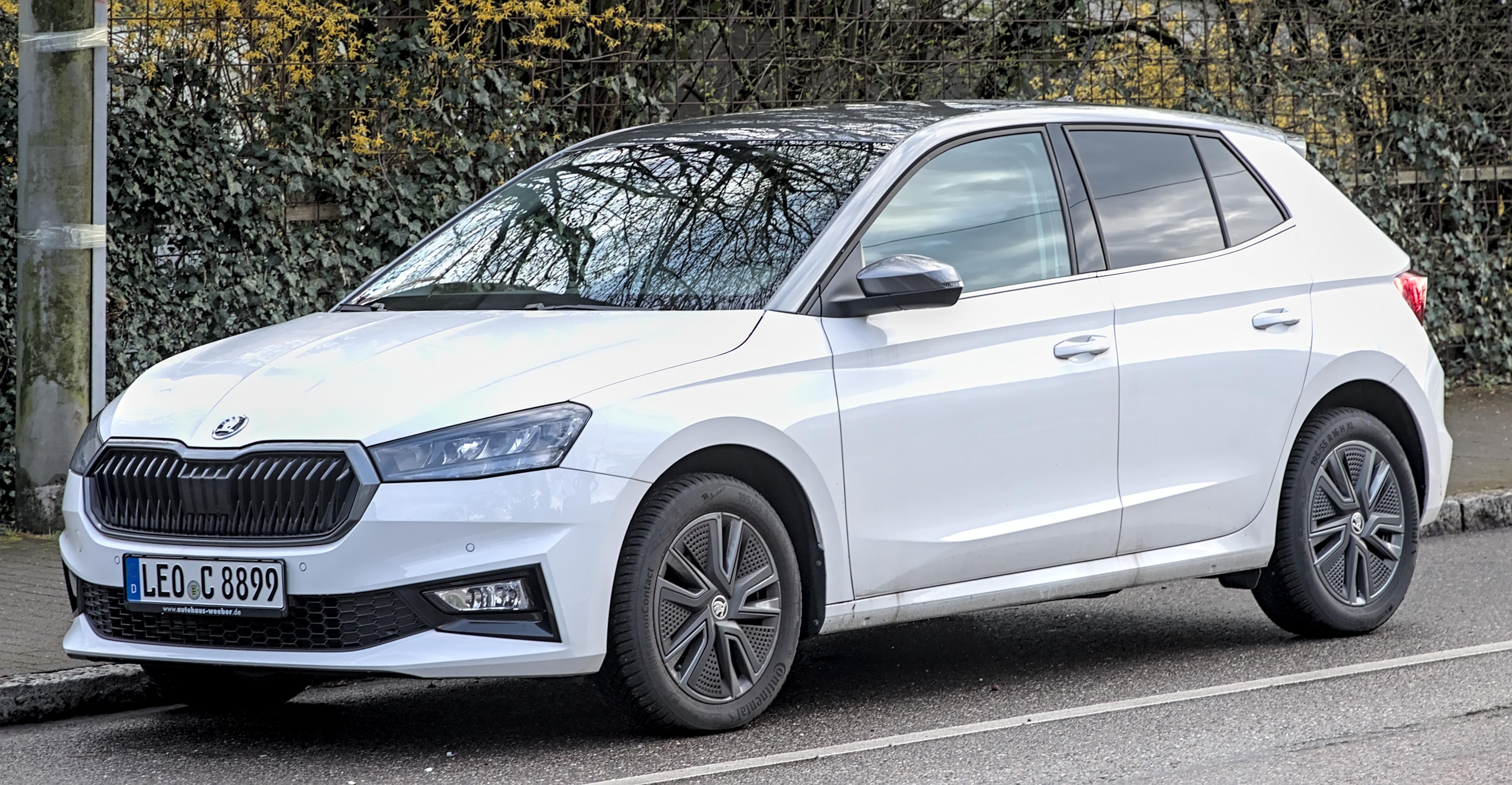 Škoda Fabia hatchback, oficiální fotografie